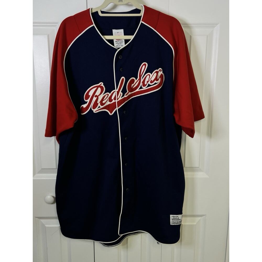 BOSTON RED SOX JERSEY GENUINE MERCHANDISE TF, Sz 2XL